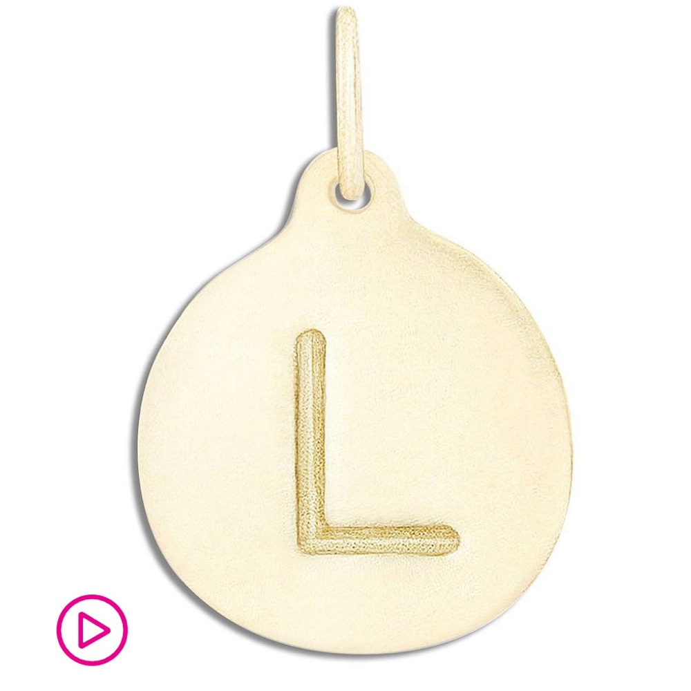 Helen Ficalora “L” necklace